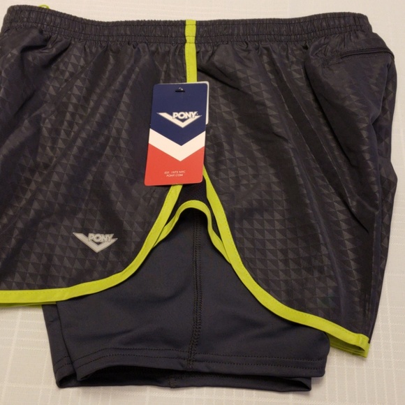 bundle2 Pairs Pony  2in1 Built in Stretch Shorts - Picture 2 of 8